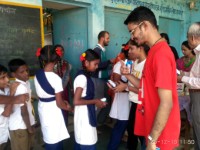 X-mas celebration with school children Anandwadi